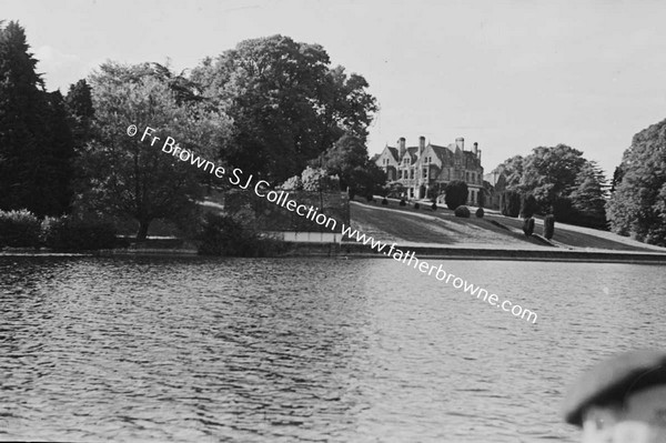 GLASLOUGH HOUSE  HOUSE FROM LAKE